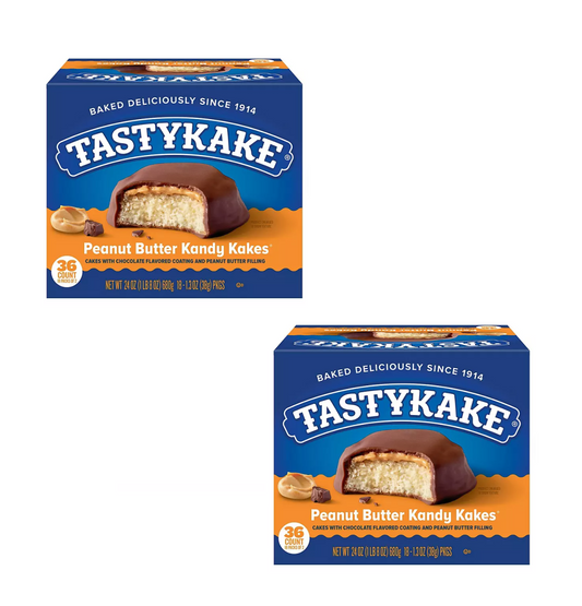 Tastykake Peanut Butter Kandy Kakes 1.33 oz., 36 count (2 Pack)